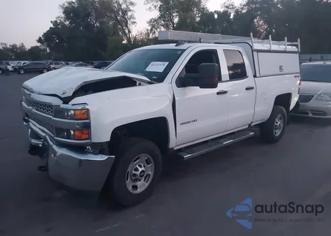 2019 Chevrolet Silverado 2500Hd Wt z USA, uszkodzony, nr VIN 2GC2KREG4K1228765